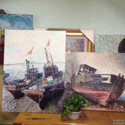 梁勝榮畫作