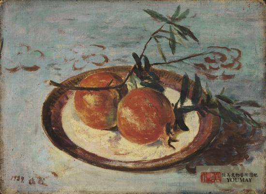 李梅樹 石榴