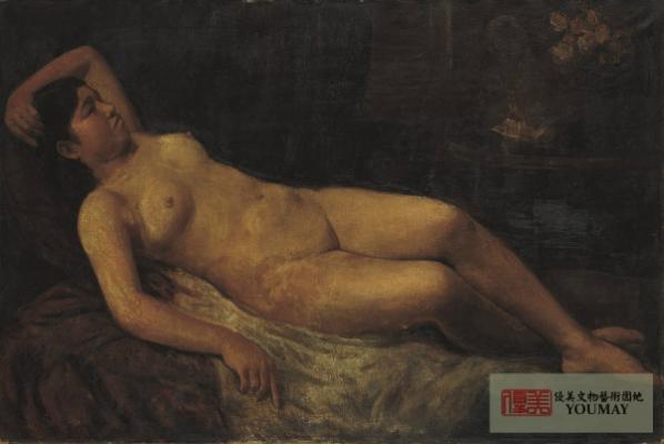 李梅樹 裸女