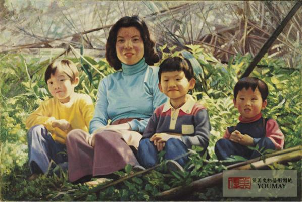 李梅樹 春光